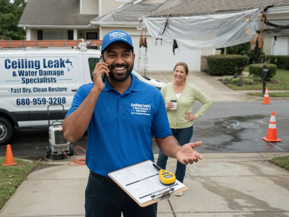 Ceiling Leak Cleanup North Ogden, UT FAQs